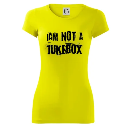 Iam not a jukebox - na prsou