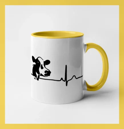 Kráva EKG