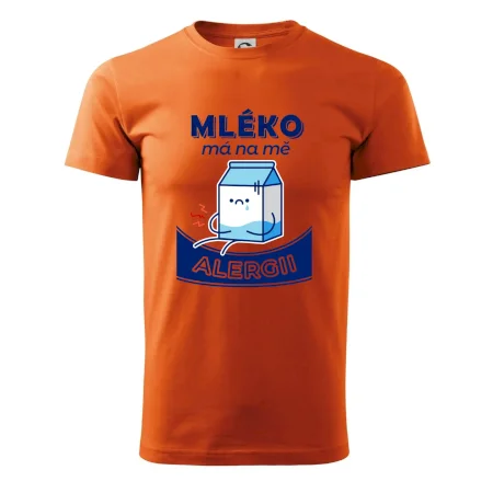 Mléko má na mě alergii