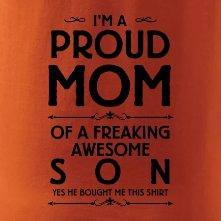Proud mom SON