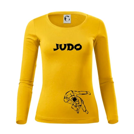 Judo nápis + postavy