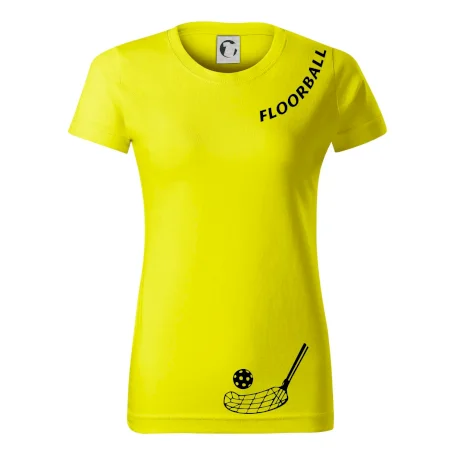 Floorball nápis šikmo