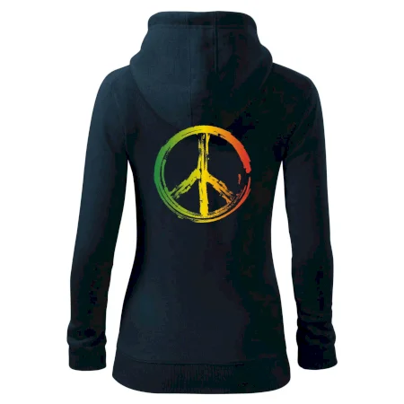 Peace symbol paint