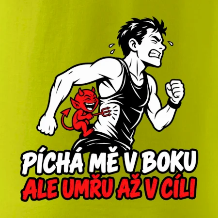 Běžec píchá mě v boku