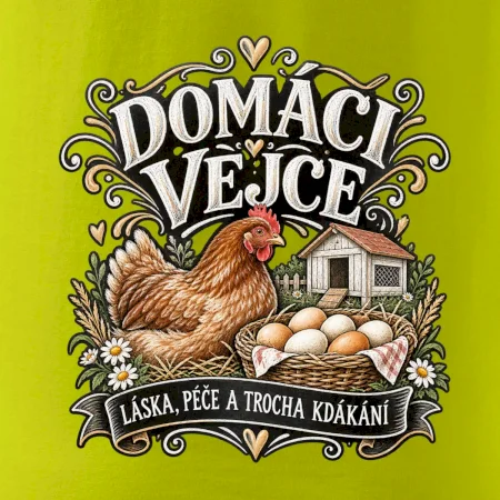 Domácí vejce z farmy