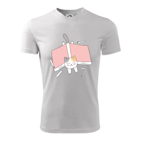 Učení na státnice kočka