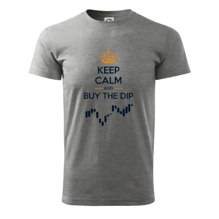 Keep Calm and Buy the Dip - koruna  a graf