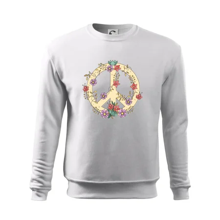 Peace symbol pískový