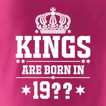 Kings are born in vlastní ročník