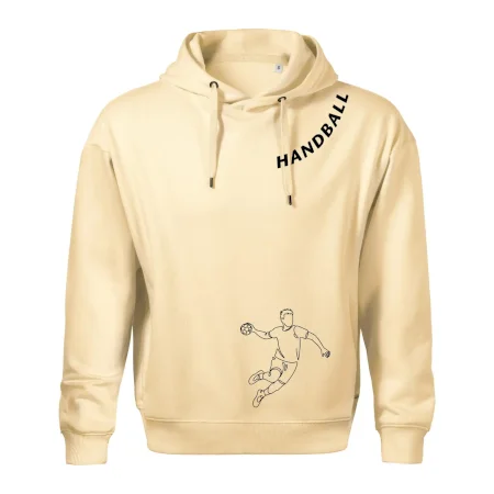 Handball nápis šikmo