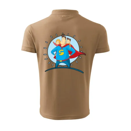 Táta superman - holka a kluk
