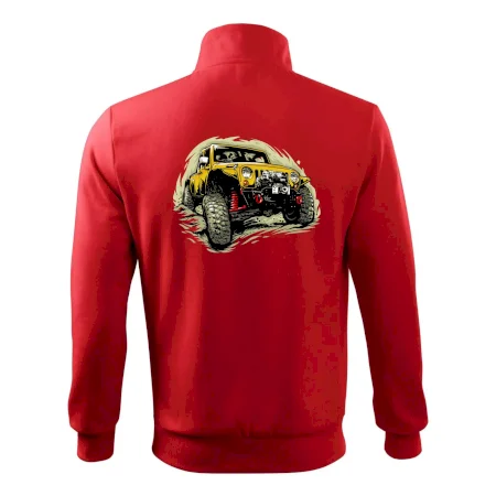 Žlutý offroad s navijákem