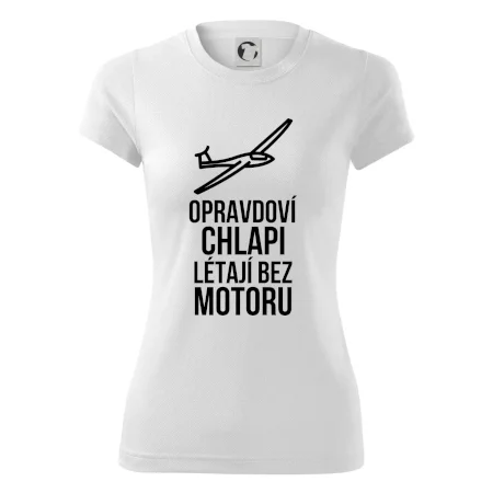 Opravdovi chlapi létají bez motoru