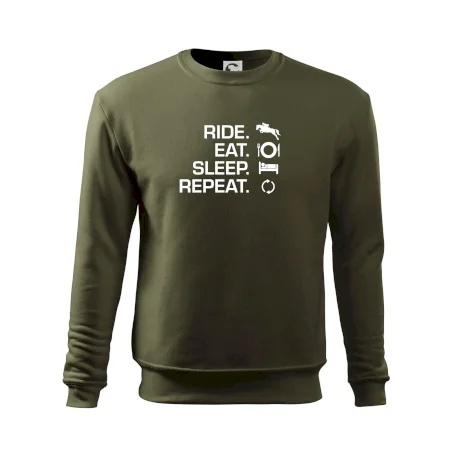 Ride Eat Sleep Repeat koně