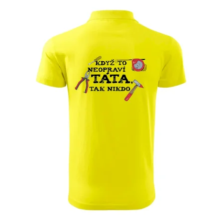 Když to neopraví táta, tak nikdo barevné