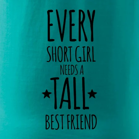 Every short girl needs a tall best friend