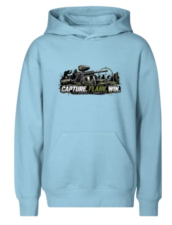 Taktika capture flank win paintball