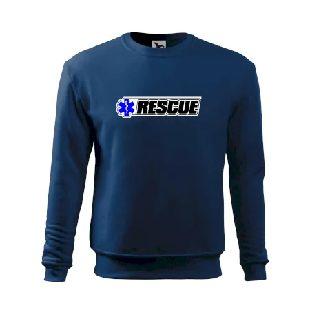 Záchranář rescue kříž modrý