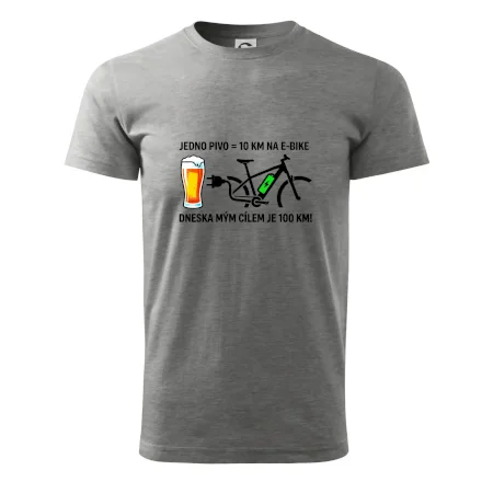 Jedno pivo = 10 km na E-bike. Dneska mým cílem je 100 km!