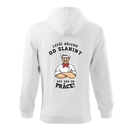 Lepší břicho od slaniny než hrb od práce