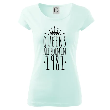 Queens are born in 1981