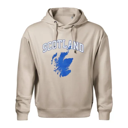 Scotland nápis s mapou