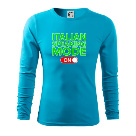 Italian speaking mode - ON