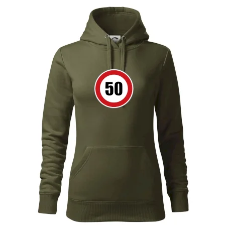 Dopravní značka - omezení rychlosti 50