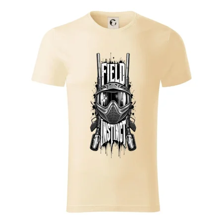 Černobílá maska field instinct paintball