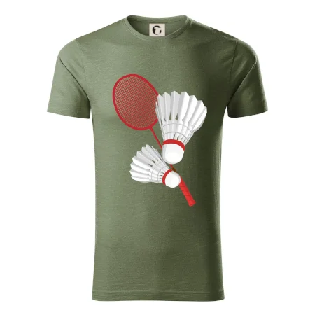Badminton - pálka a košík