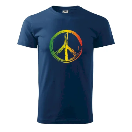 Peace symbol paint