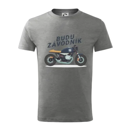Budu závodník  modrý cafe racer