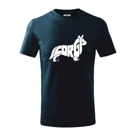Corgi - nápis v těle