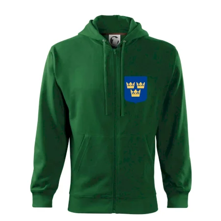 Švédský znak tři korunky na prso