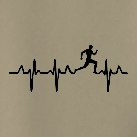 EKG běžec - muž