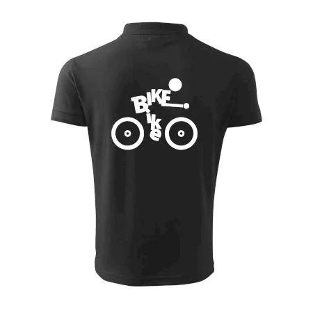 Bike nápis postava