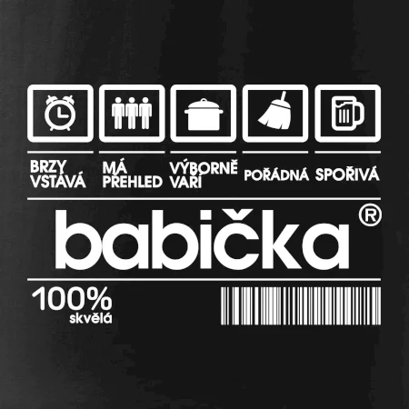 Čárový kód babička