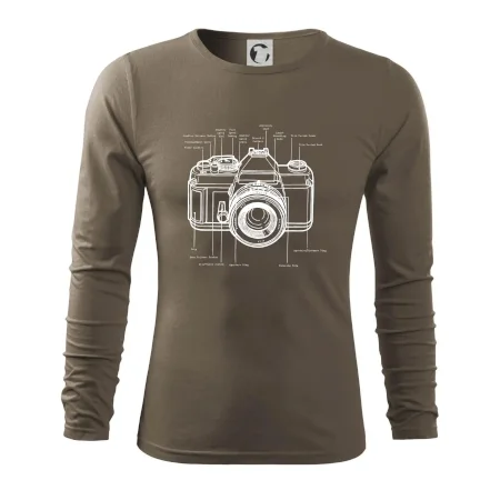 Nákres starý fotoaparát