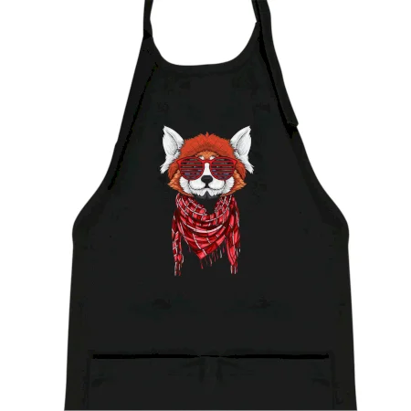 Červená panda hipster