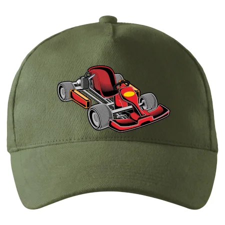 Motokára červená