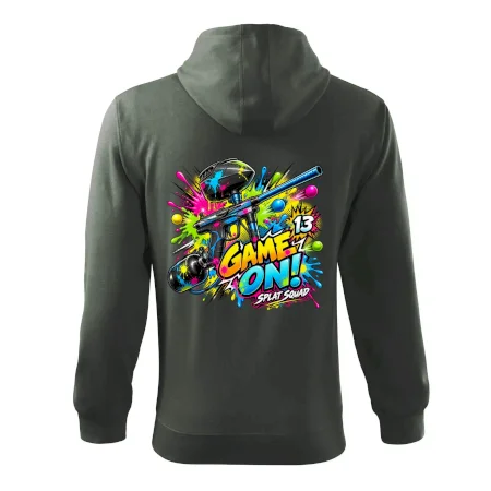 Barevná exploze game on paintball