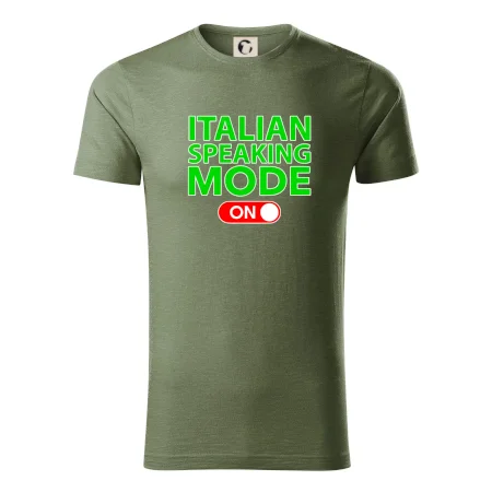 Italian speaking mode - ON