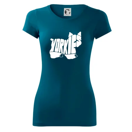 Jorkšírský teriér - Yorkie - Nápis v těle
