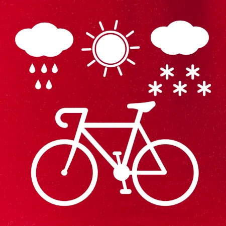 Cyklista za každého počasí