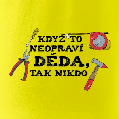 Když to neopraví děda, tak nikdo barevné