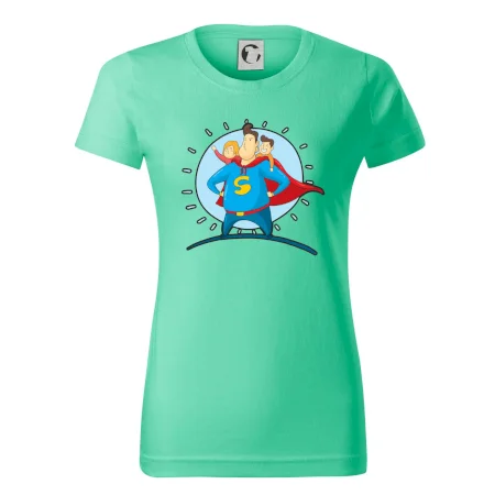 Táta superman - holka a kluk