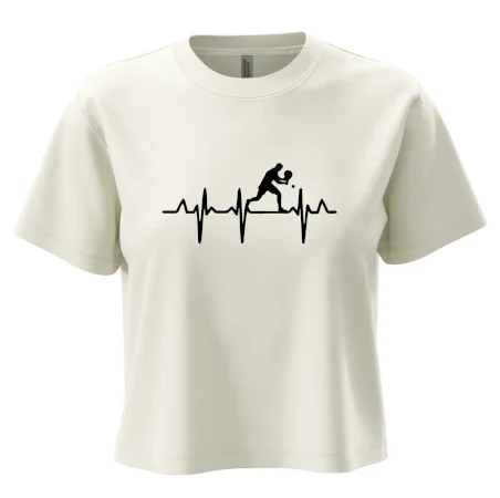 EKG stolní tenista stojící