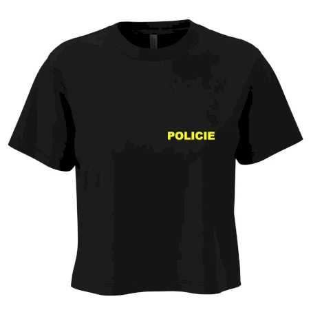 Policie Nápis žlutý