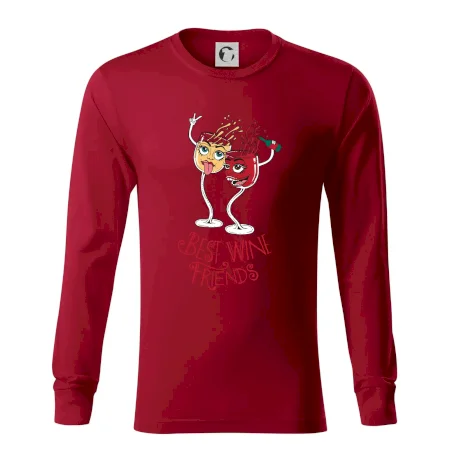 Best wine friends dancing (Pecka design)