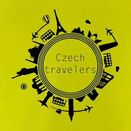 Czech Travelers jednobarevný